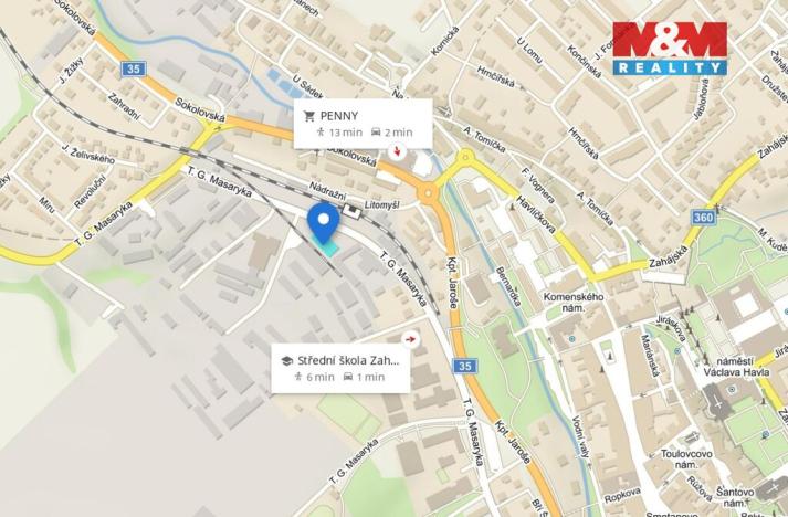 Pronájem skladu, Litomyšl - Litomyšl-Město, 972 m2