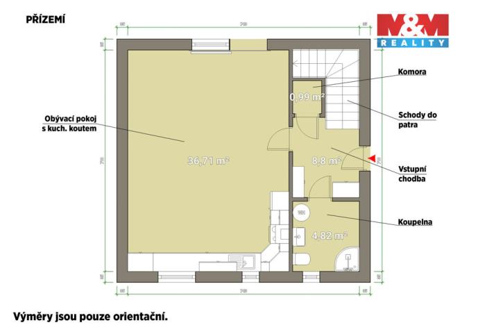 Pronájem rodinného domu, Zruč-Senec - Zruč, Plzeňská, 100 m2