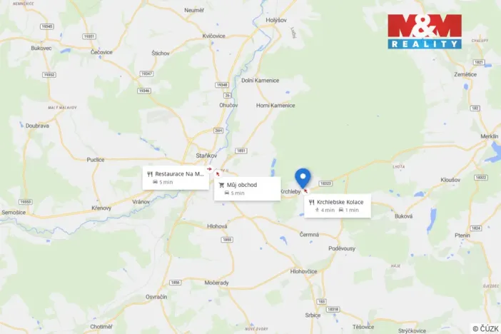 Prodej chaty, Staňkov - Krchleby, Jiráskova, 34 m2