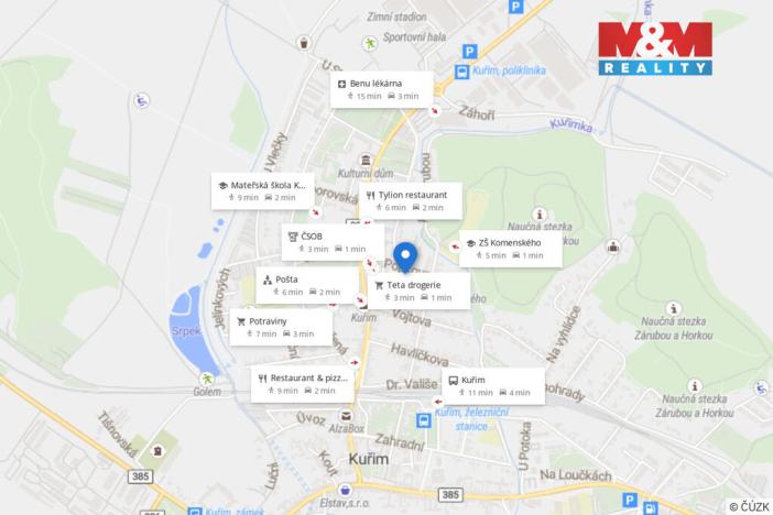Prodej bytu 2+1, Kuřim, Popkova, 66 m2