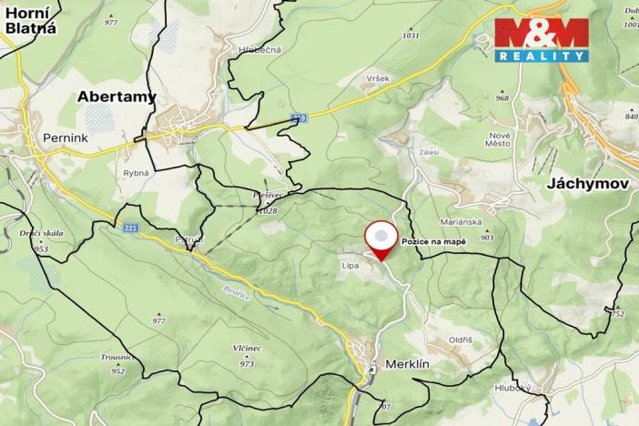 Prodej pozemku pro bydlení, Merklín - Lípa, 1763 m2