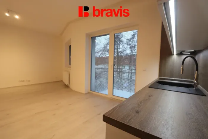 Pronájem bytu 2+kk, Kuřim, Tyršova, 45 m2