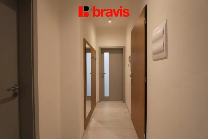 Pronájem bytu 2+kk, Kuřim, Tyršova, 45 m2