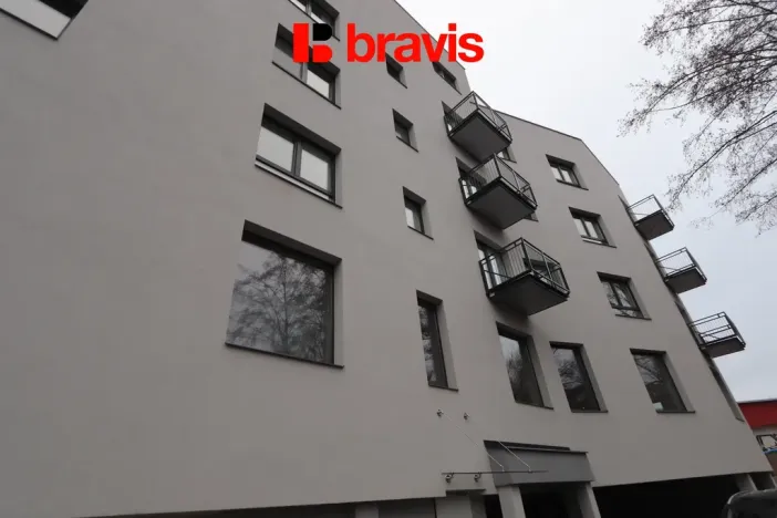 Pronájem bytu 2+kk, Kuřim, Tyršova, 45 m2