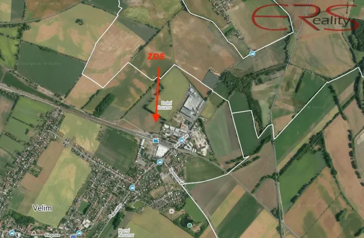 Prodej pole, Velim, 45117 m2