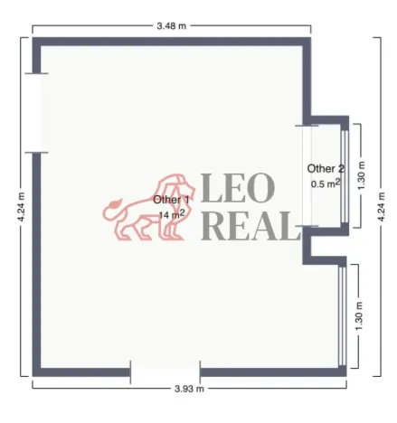 Pronájem skladu, Ústí nad Labem - Krásné Březno, Drážďanská, 14 m2