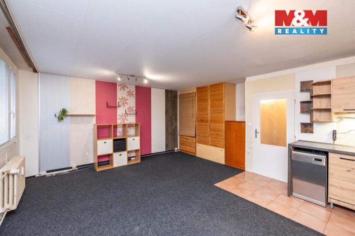 Pronájem bytu 1+kk, Praha - Řepy, Nevanova, 36 m2