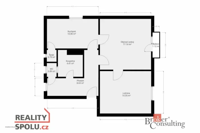 Pronájem bytu 2+1, Rokycany - Nové Město, Mládežníků, 63 m2