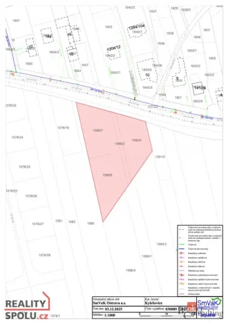 Prodej pozemku pro bydlení, Opava, 1364 m2