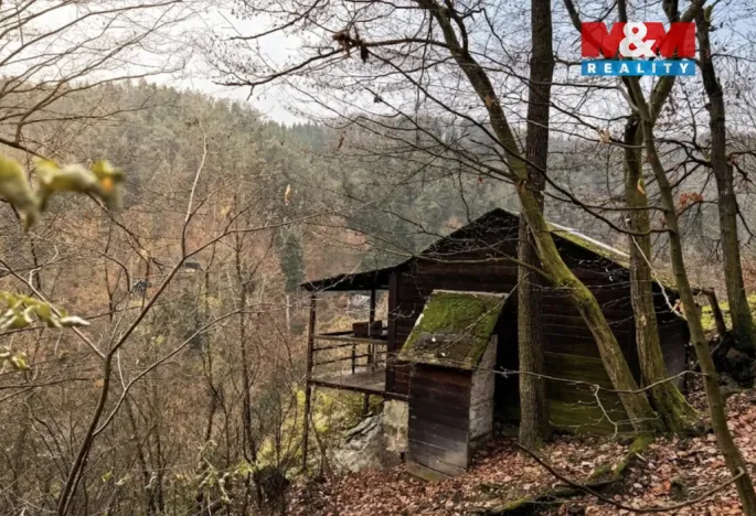 Prodej chaty, Jílové u Prahy - Luka pod Medníkem, 16 m2