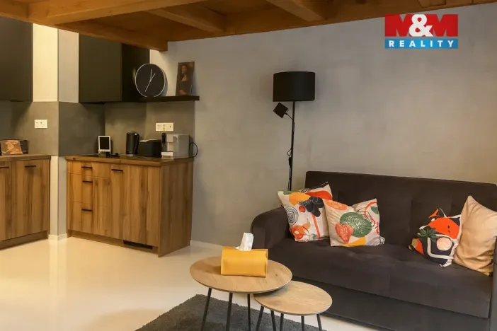 Pronájem bytu 1+kk, Praha, Polská, 32 m2