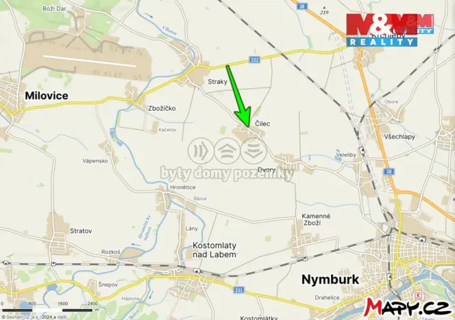 Prodej pozemku pro bydlení, Čilec, 1128 m2