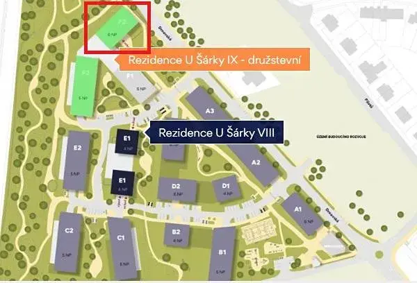 Prodej bytu 2+kk, Praha - Ruzyně, Stočesova, 51 m2