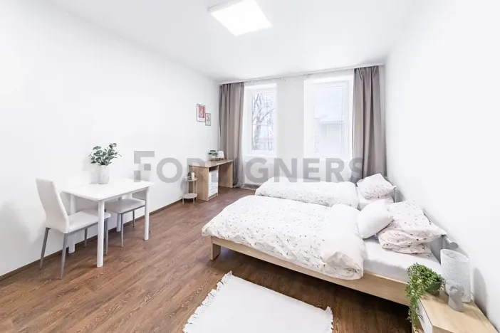 Pronájem bytu 1+kk, Brno, Bratislavská, 32 m2