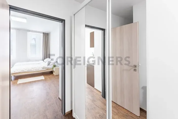 Pronájem bytu 1+kk, Brno, Bratislavská, 32 m2