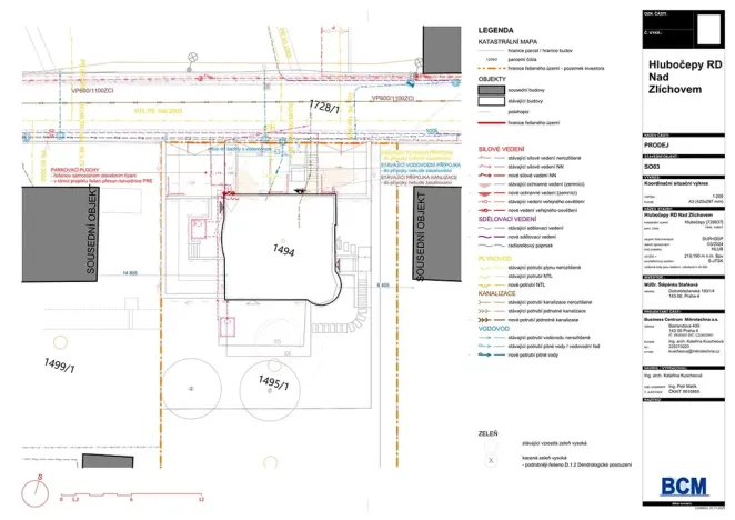 Prodej rodinného domu, Praha - Hlubočepy, Nad Zlíchovem, 362 m2