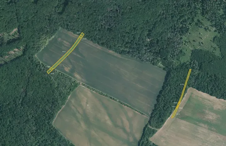 Prodej pole, Silůvky, 3655 m2