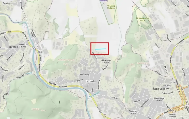 Prodej pole, Brno, 2616 m2