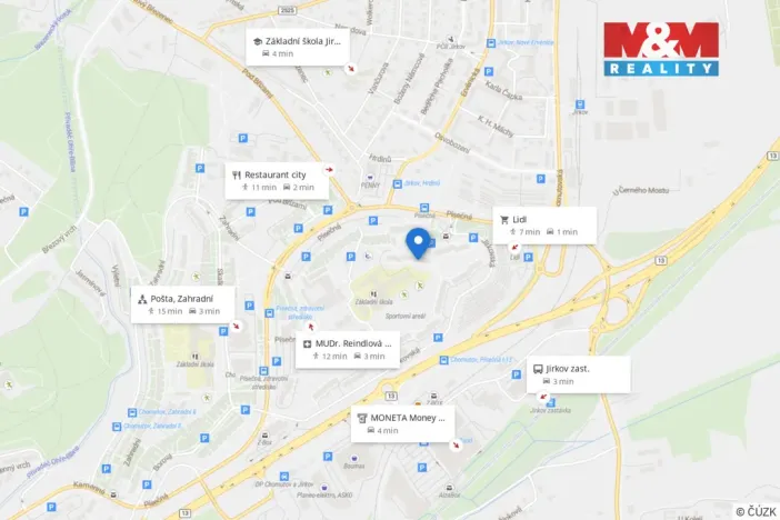 Prodej bytu 3+1, Chomutov, Písečná, 64 m2