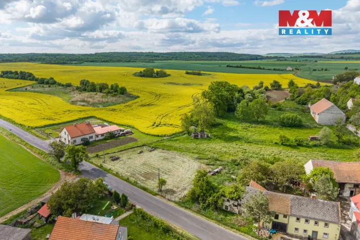 Prodej pozemku pro bydlení, Krásný Dvůr - Němčany, 1977 m2