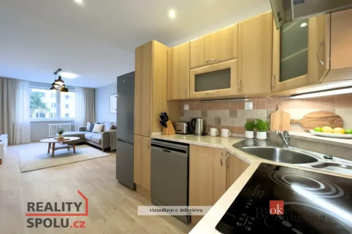 Pronájem bytu 4+kk, Praha - Žižkov, V zahrádkách, 72 m2