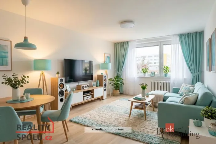 Pronájem bytu 4+kk, Praha - Žižkov, V zahrádkách, 72 m2