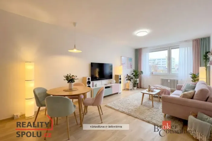 Pronájem bytu 4+kk, Praha - Žižkov, V zahrádkách, 72 m2