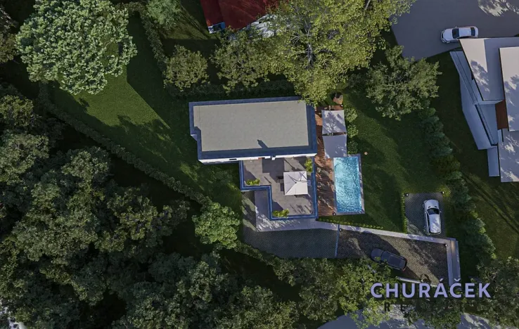 Prodej pozemku pro bydlení, Praha - Velká Chuchle, Na hvězdárně, 1262 m2