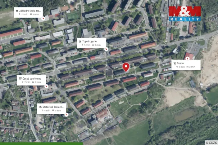 Prodej bytu 2+1, Habartov, Mírová, 61 m2