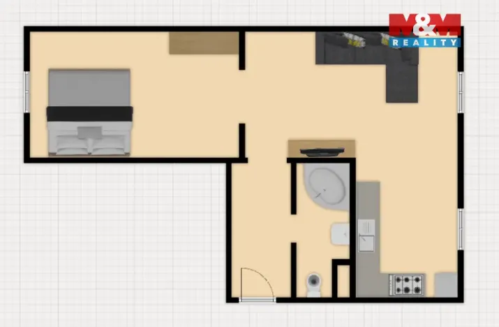 Prodej bytu 2+1, Habartov, Mírová, 61 m2