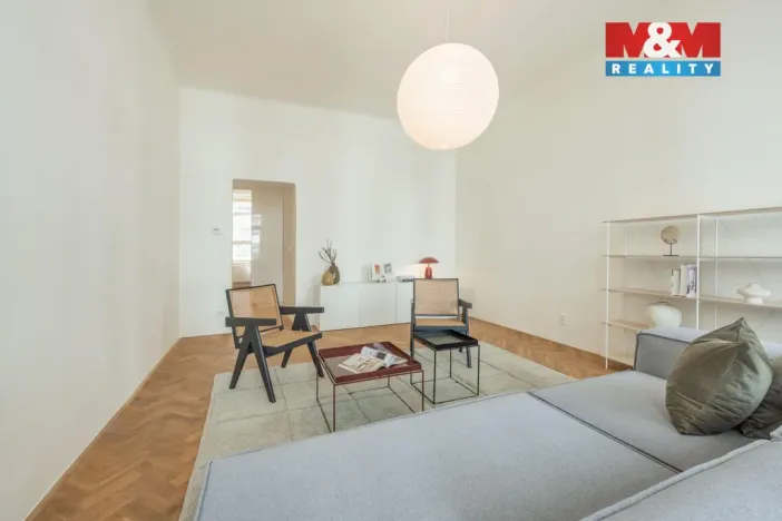 Prodej bytu 3+1, Praha - Vinohrady, Balbínova, 96 m2