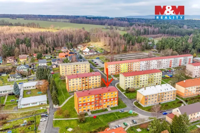 Prodej bytu 2+1, Habartov, Karla Čapka, 52 m2