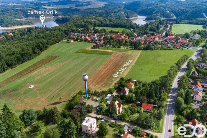 Prodej pozemku pro bydlení, Orlík nad Vltavou, 8825 m2