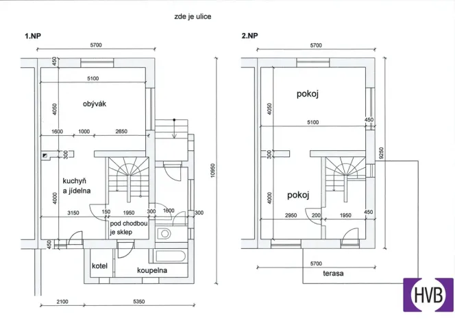 Prodej rodinného domu, Hradec Králové, Nová, 102 m2
