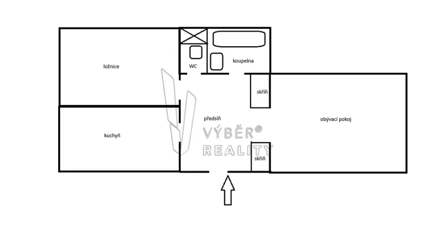 Prodej bytu 2+1, Praha - Vršovice, Konopišťská, 67 m2
