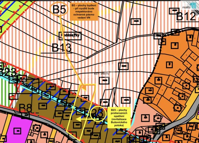 Prodej pozemku pro bydlení, Bušovice, 3737 m2