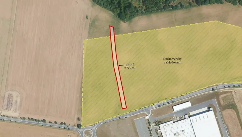 Prodej komerčního pozemku, Zruč nad Sázavou, 3061 m2
