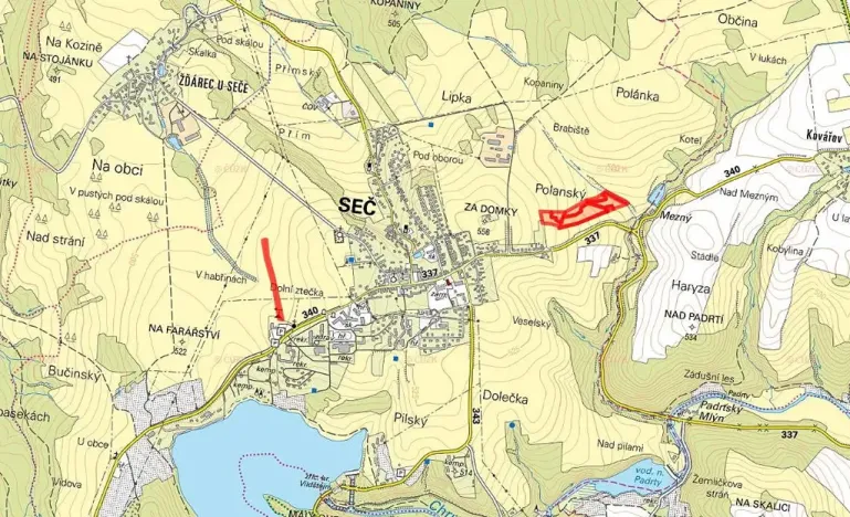 Prodej louky, Seč, 42291 m2