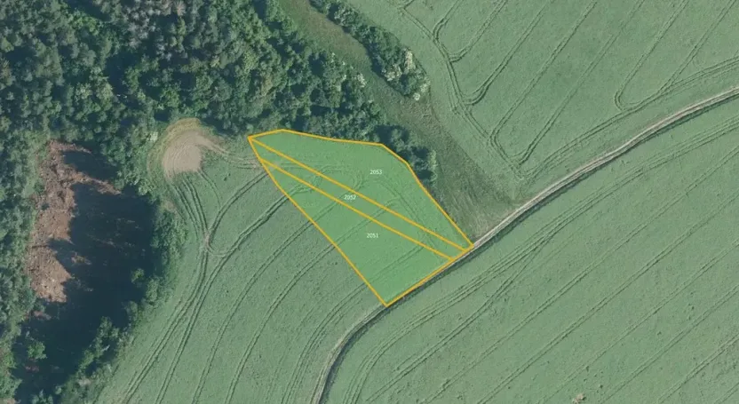 Prodej pole, Svatoslav, 4411 m2