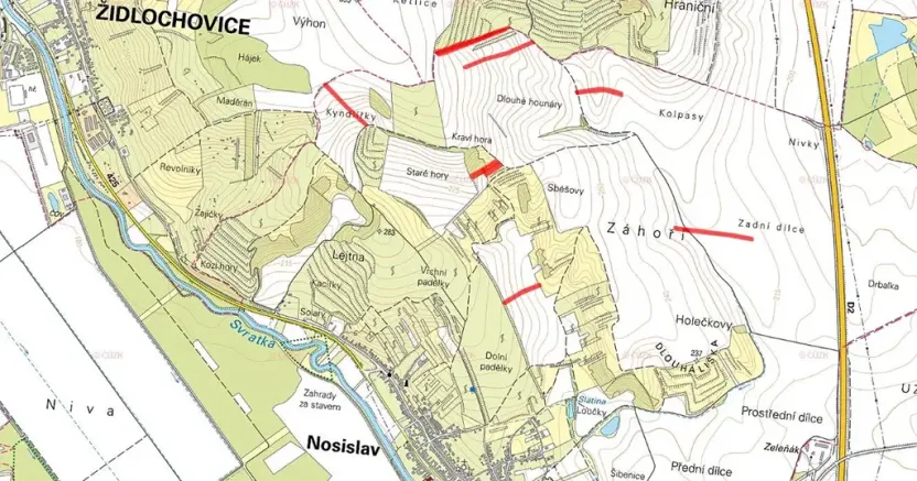 Prodej pole, Vranovice, 20759 m2