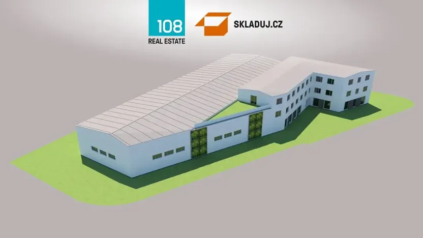 Pronájem skladu, Zlatníky-Hodkovice, Technologická, 1100 m2