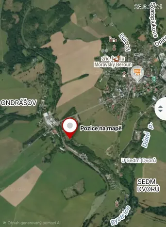 Prodej pozemku pro bydlení, Moravský Beroun, 3053 m2