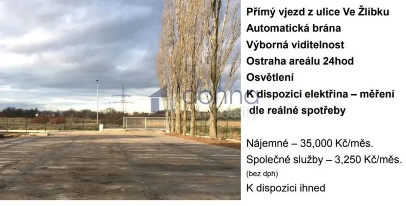 Pronájem pozemku, Praha, Ve žlíbku, 650 m2