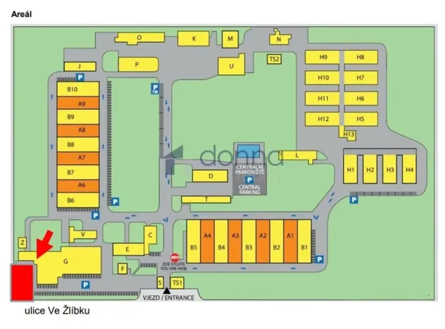 Pronájem pozemku, Praha, Ve žlíbku, 650 m2