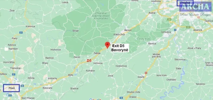 Prodej komerčního pozemku, Bavoryně, 10378 m2