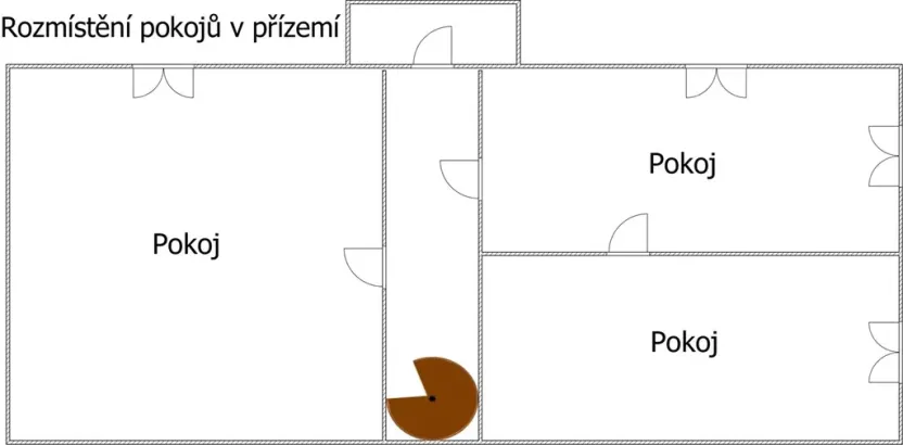 Prodej rodinného domu, Budišov nad Budišovkou, Mlýnská, 85 m2