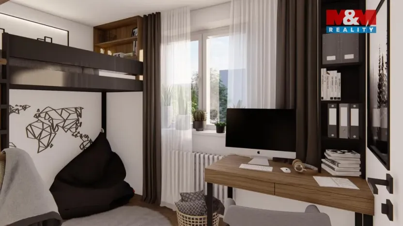 Prodej bytu 3+kk, Ostrava - Poruba, Opavská, 51 m2