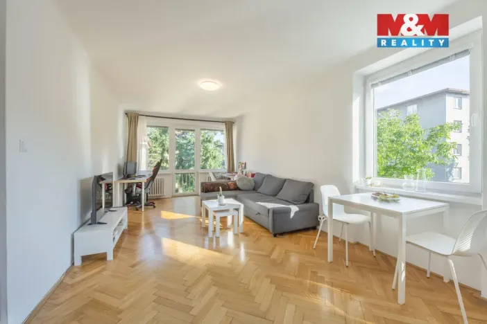 Pronájem bytu 2+kk, Praha - Smíchov, Fráni Šrámka, 49 m2