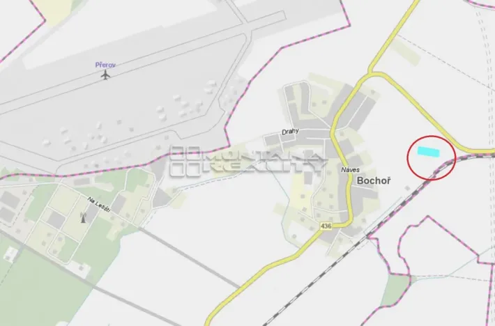 Prodej pole, Bochoř, 16443 m2