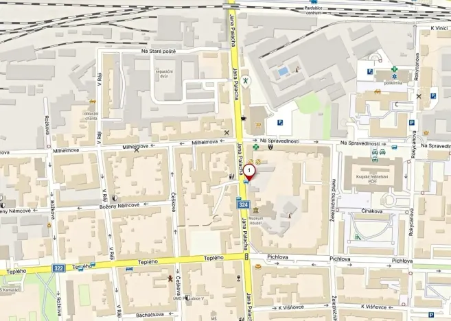 Pronájem obchodního prostoru, Pardubice - Zelené Předměstí, Jana Palacha, 31 m2